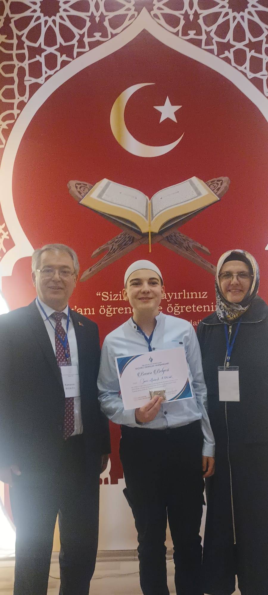 Afyon Lisesi Öğrencisi Sami Yusuf Atalık Bölge Birincisi Old