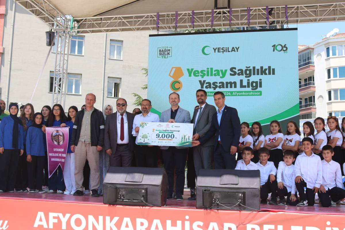 Afyonkarahisar’da Sağlıklı Yaşam Ligi Coşkusu: Şampiyonlar Ödüllerini Aldı