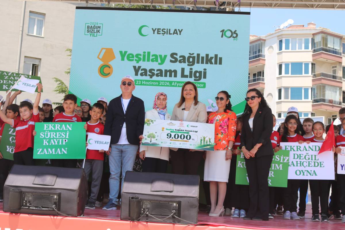 Afyonkarahisar’da Sağlıklı Yaşam Ligi Coşkusu: Şampiyonlar Ödüllerini Aldı