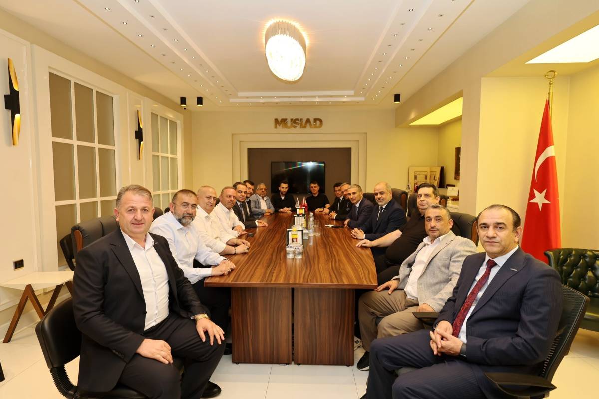 Vali Aktaş MÜSİAD Yönetimiyle Bir Araya Geldi