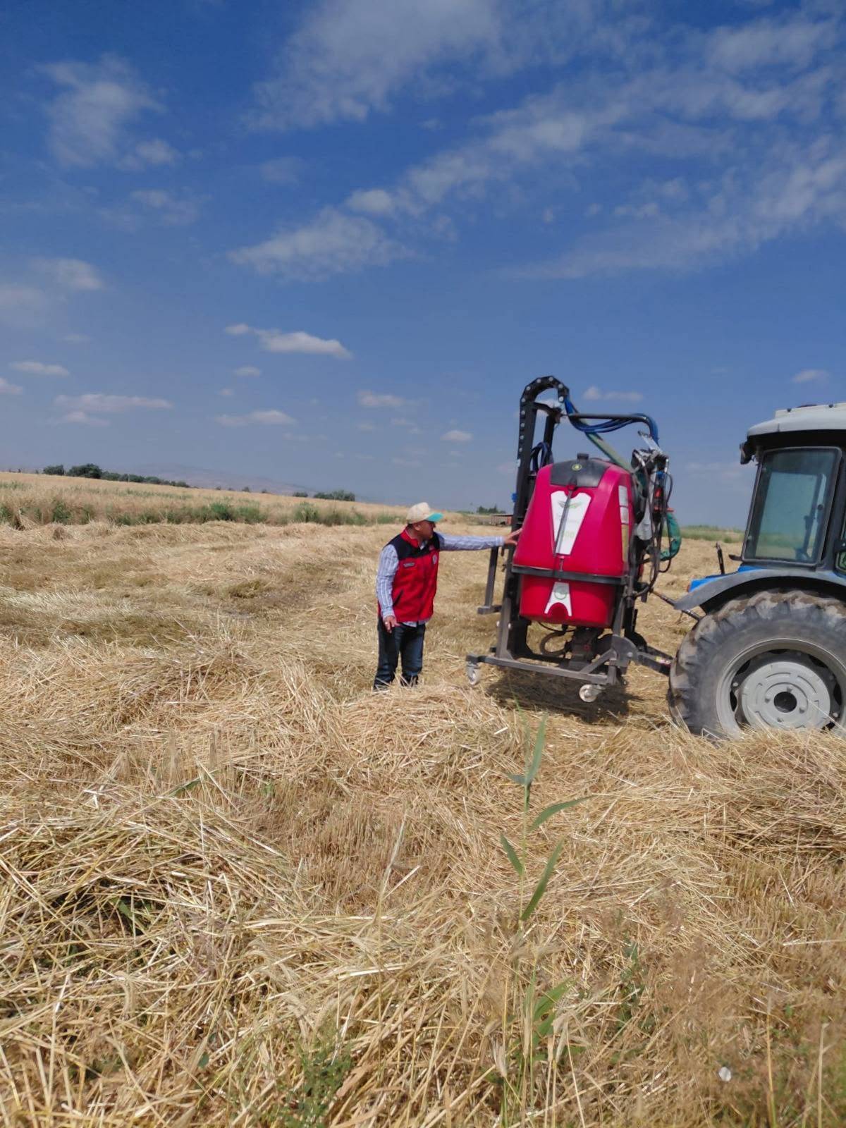 Afyon’da Hasat Sezonunda Biçerdöver Denetimleri Sürüyor