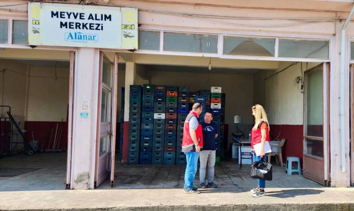 Sultandağı'nda Meyve Alım Noktalarına Sıkı Denetim